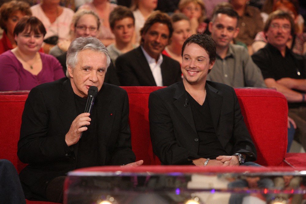 Michel Sardou qui sont ses deux célèbres fils Romain et Davy