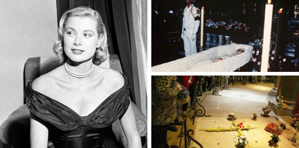 cercueil de Grace Kelly