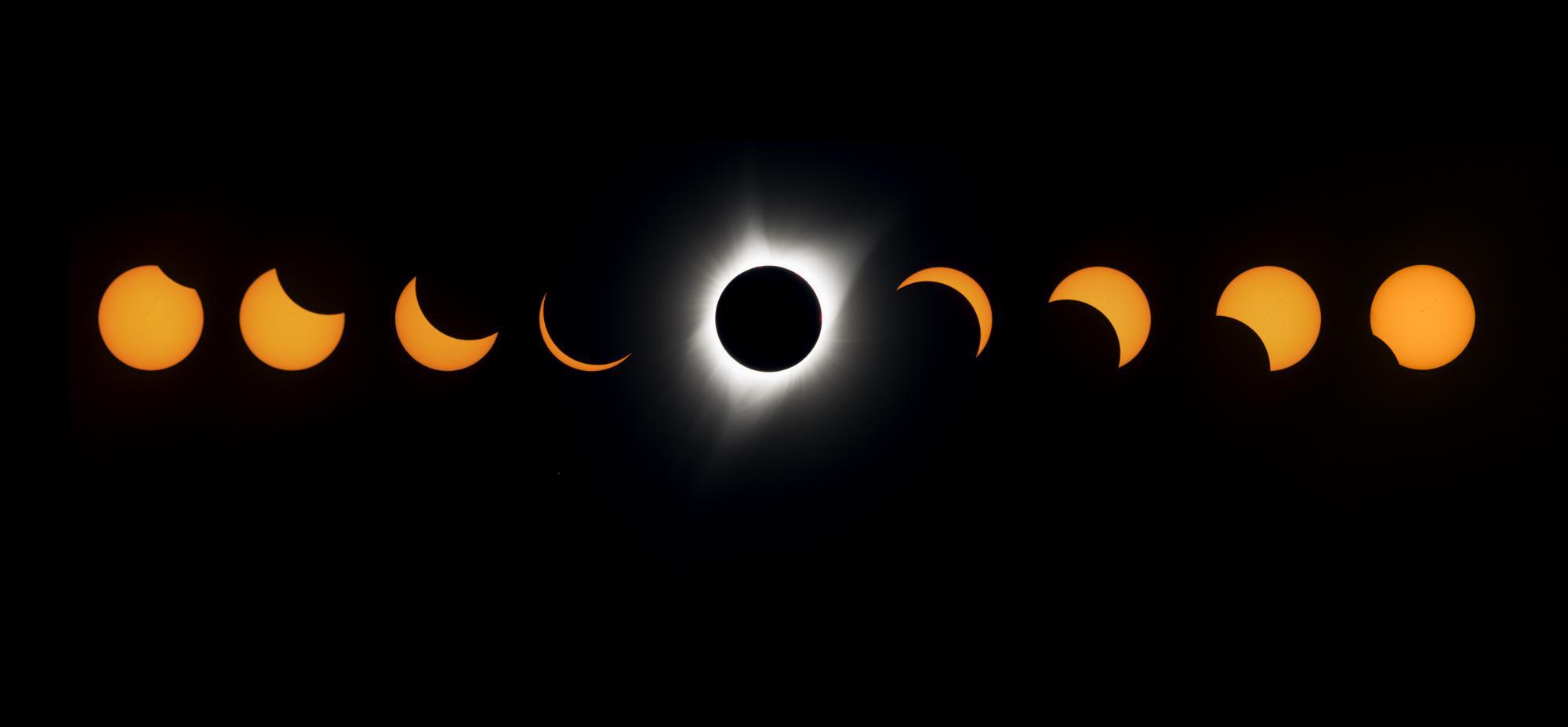 PHOTOS L'éclipse solaire totale a émerveillé les Américains