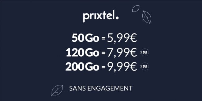 Les autres forfaits Prixtel : Oxygène, Le grand et Le Géant