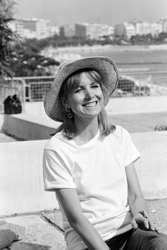Bulle Ogier à Cannes en 1976