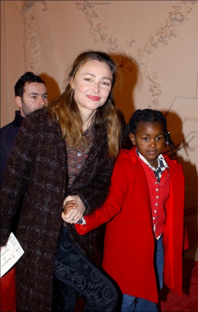 Catherine Frot et sa fille Suzanne en 2002