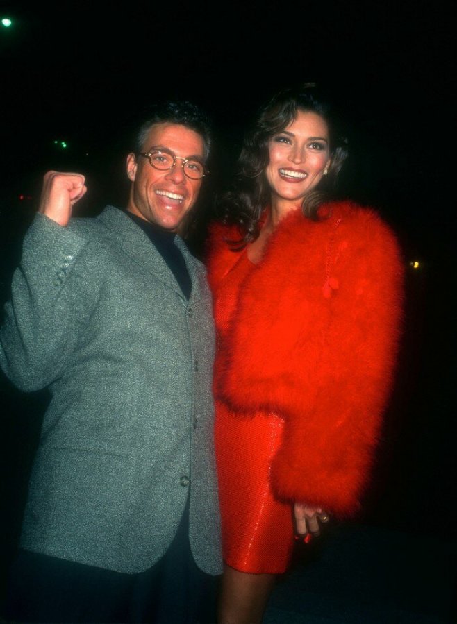 Jean-Claude Van Damme et Darcy Lapier