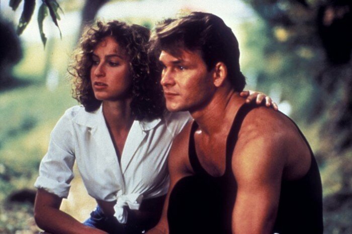 Jennifer Grey et Patrick Swayze