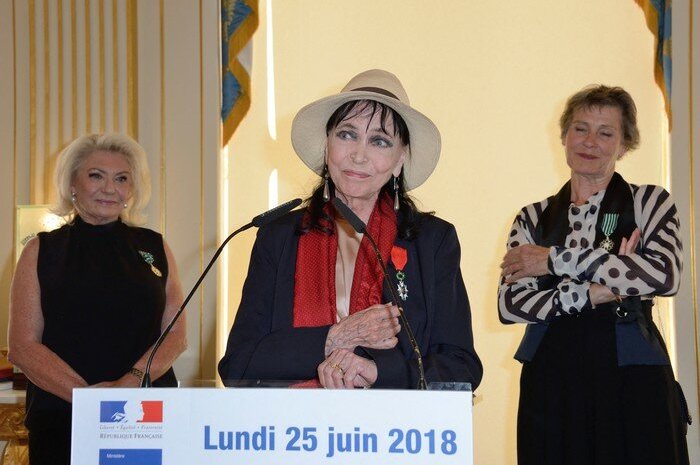 Anna Karina en 2018