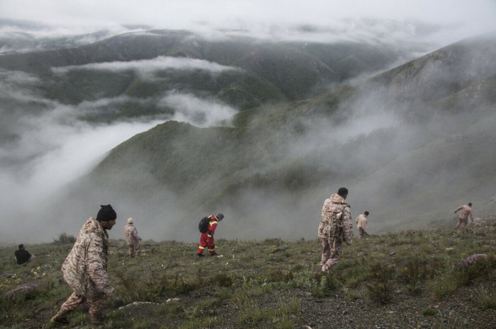 Un crash dans la brume