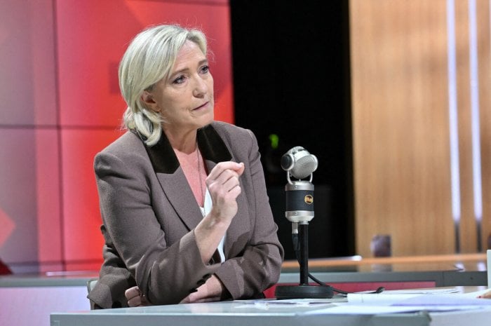 La réaction de Marine Le Pen 