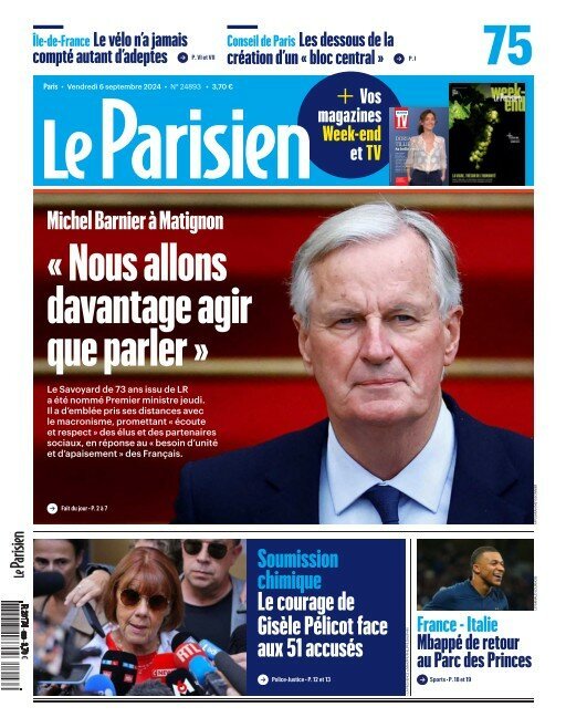 Michel Barnier conquérant 