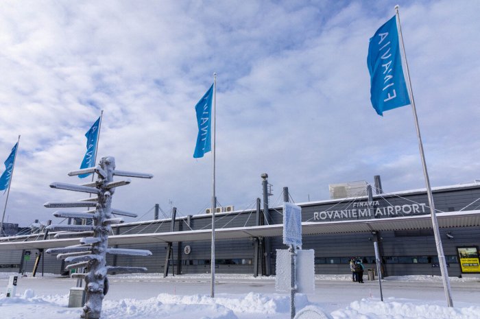 Aéroport de Rovaniemi Finlande