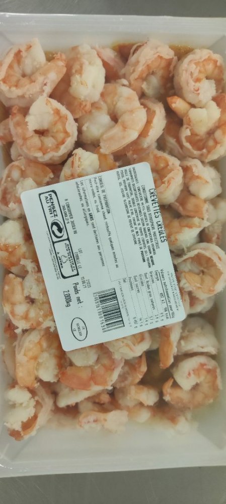 rappel conso produits crevettes saveurs créoles 