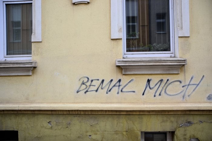 Tags sur façade