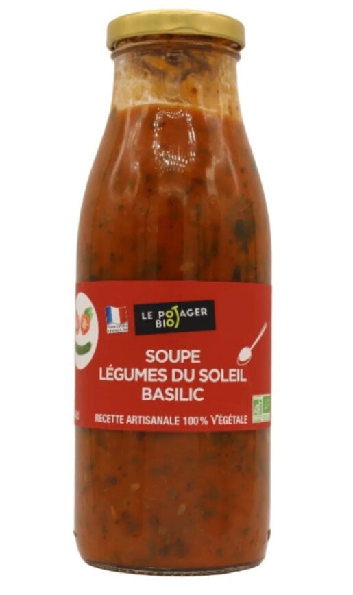 Rappel produit soupe légumes du soleil basilic Le Potager Bio