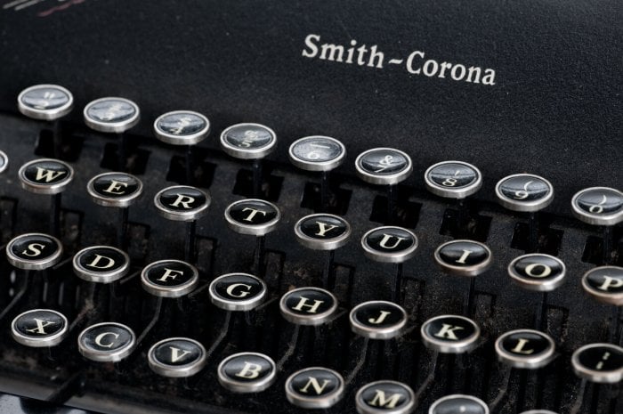 Machine à écrire Smith-Corona