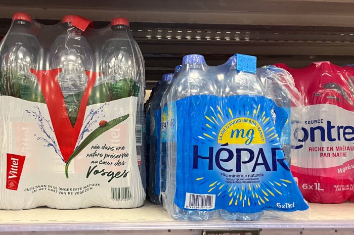 Vittel, Hépar, ContreX traitements Nestlé