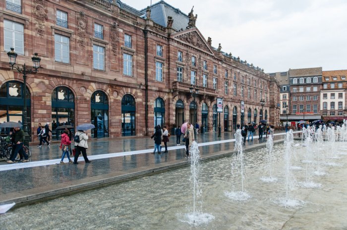 Pluie et nuages Strasbourg