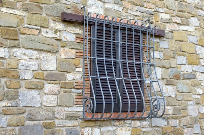 Grille fenêtre rez-de-chaussée