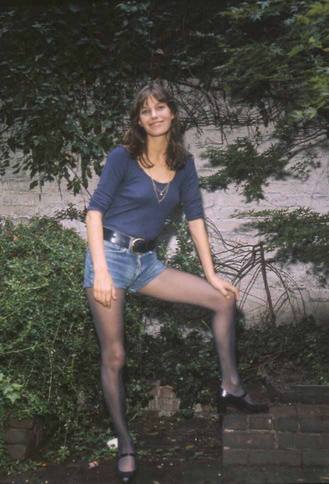 Jane Birkin canon dans les années 1970