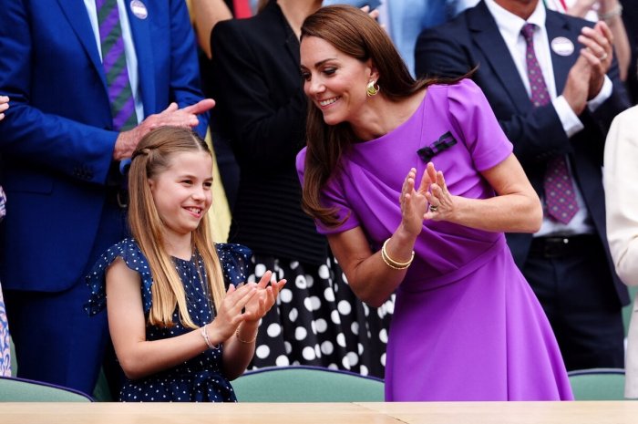 Kate Middleton et sa fille Charlotte