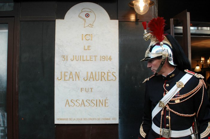 Le député de gauche Jean Jaurès