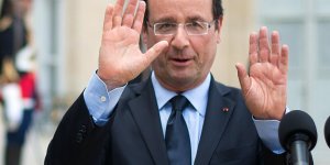 François Hollande en guide touristique au Fort de Brégançon
