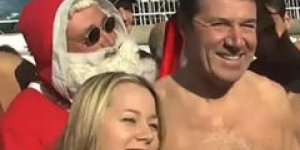 Bain de Noël à Nice : Christian Estrosi s’affiche en maillot de bain !