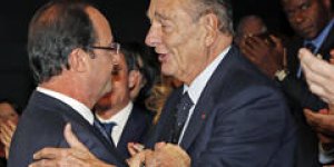 Jacques Chirac, grand fan de François Hollande !