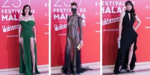 Robe transparente et décolletés échancrés : les tenues sexy des stars au Festival de Málaga 