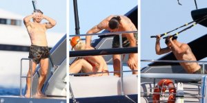 Yacht de luxe à St-Tropez et plongeons en famille : les photos de vacances de Zlatan Ibrahimovic