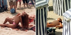 Topless sur la plage : découvrez les plus belles photos des années 90