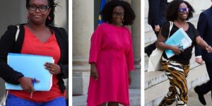 Photos : les looks colorés et dépareillés de Sibeth Ndiaye