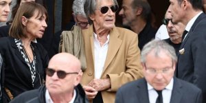 En images – Jacques Dutronc a assisté aux obsèques de Françoise Hardy avec sa compagne, Sylvie