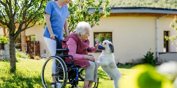 INTERVIEW. La zoothérapie en EHPAD : des résultats inespérés