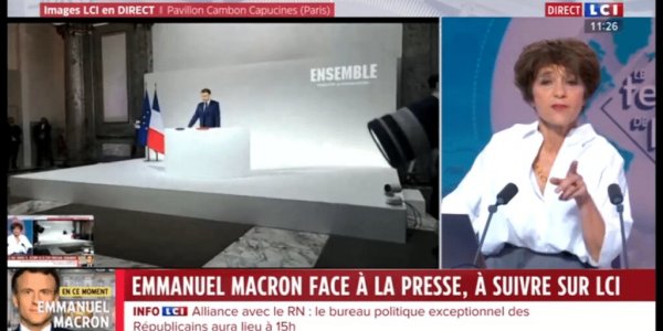 « Put*** », conférence de presse d’Emmanuel Macron : ce bug technique qui a bien agacé les chaînes de télévision