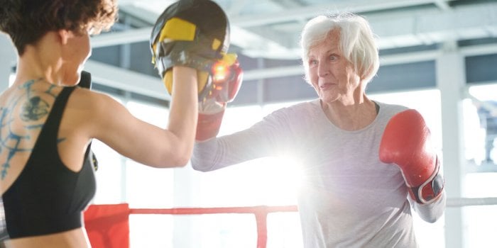 "On veut démocratiser la pratique de la boxe" : Deuxième Souffle, des séances de boxe adaptée en EHPAD