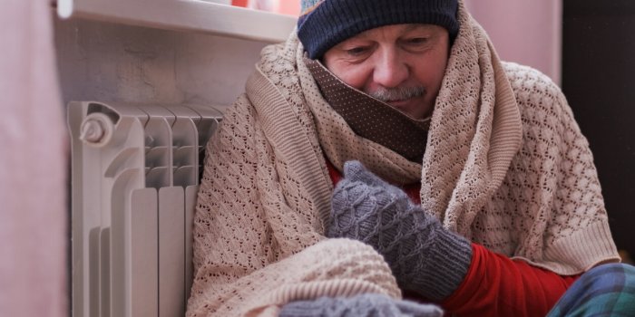 Coupure de chauffage retraité 