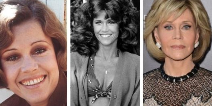 Photos : L'&eacute;volution physique de Jane Fonda au fil du temps