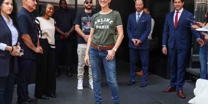 Céline Dion en Céline, à New York : la chanteuse malade n’a pas perdu son sens de l’humour