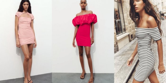 Soldes d’été 2024 Zara : Osez le style lolita avec trois robes courtes à moins de 15 euros pour un look acidulé