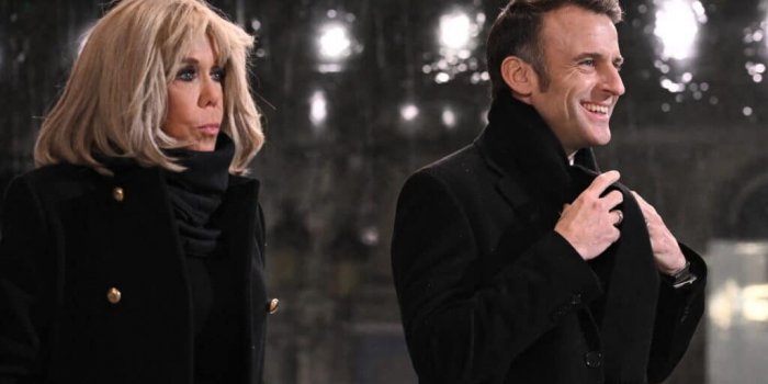 Emmanuel et Brigitte Macron en plein câlin : cette série de photo qui fait le buzz