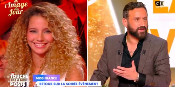 Cyril Hanouna reçoit Sabah Aïb, Miss Nord-Pas-de-Calais et réussit à obtenir une grosse information sur son chéri