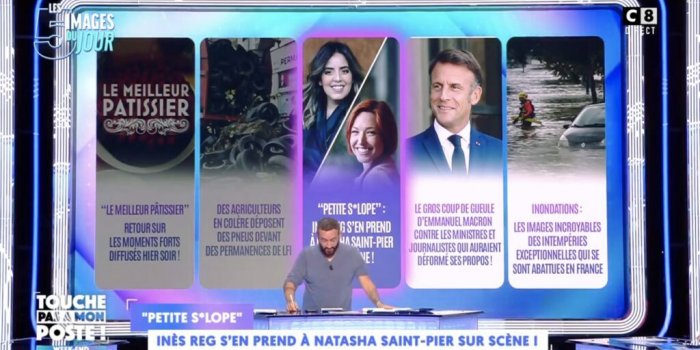 Inès Reg s’en prend encore à Natasha St-Pier, les équipes de "TPMP" l’atomisent :"c’est catastrophique", "ce n’est pas drôle"