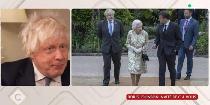 Dans "C à vous", Boris Johnson balance ce que lui aurait dit Elisabeth II au sujet de Brigitte Macron